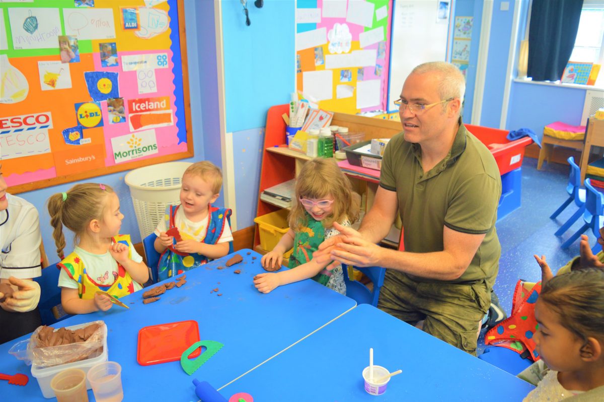 Father's Day clay making