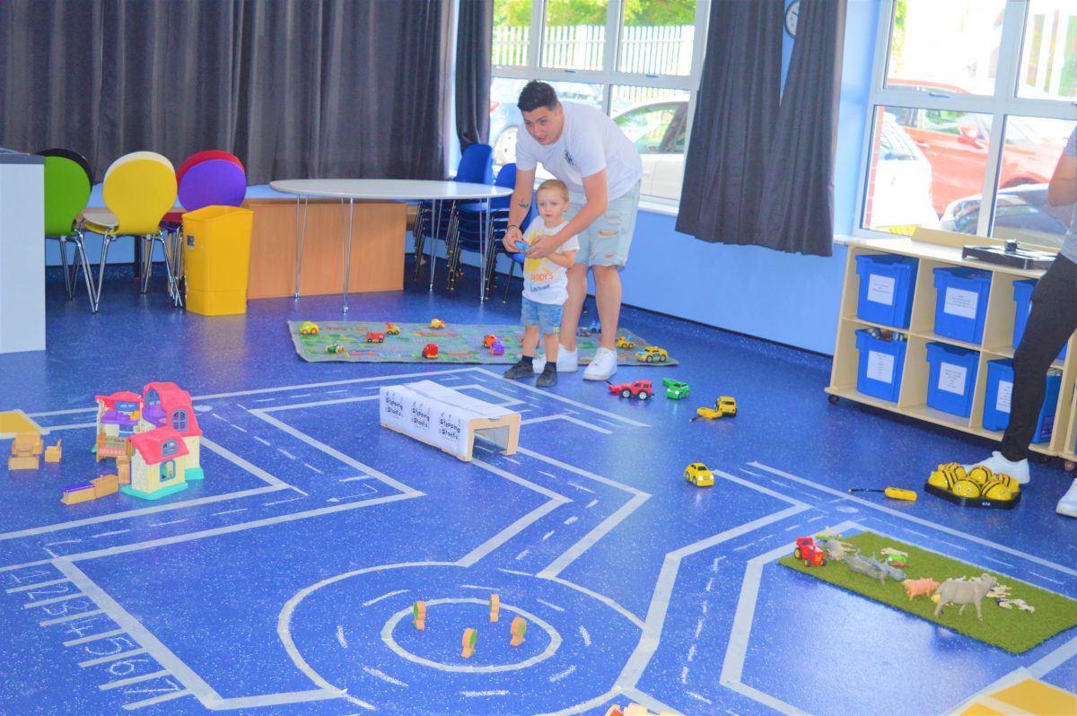 Father's Day Indoor race track