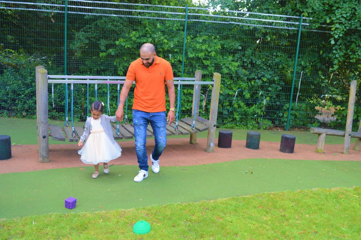 Father's Day outdoor play