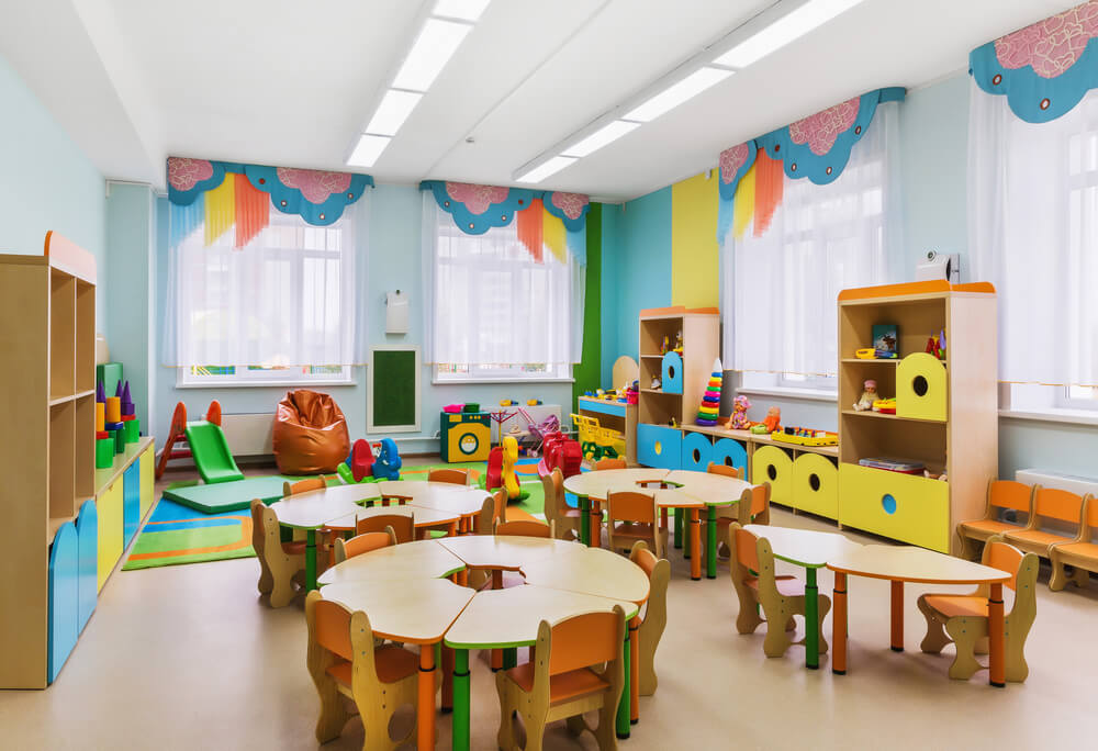 Nursery school games room