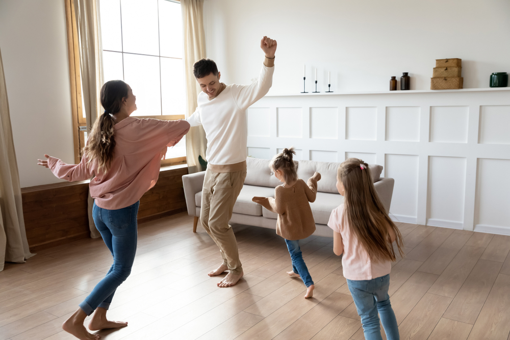 Fun Home Exercises Kids Stepping Stones