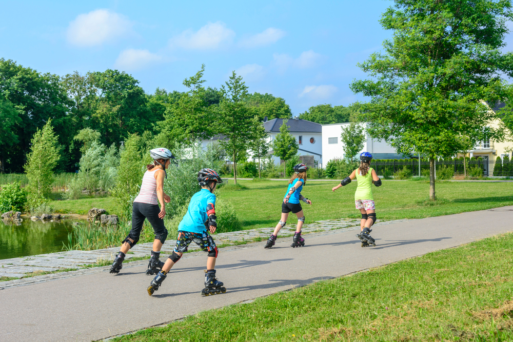 Kids Stepping Stones Rollerblading