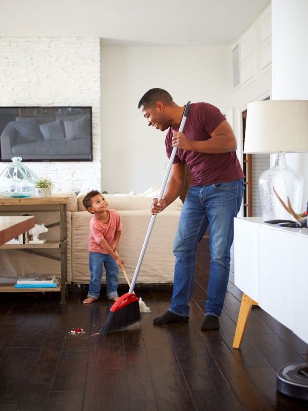 Child cleaning habits